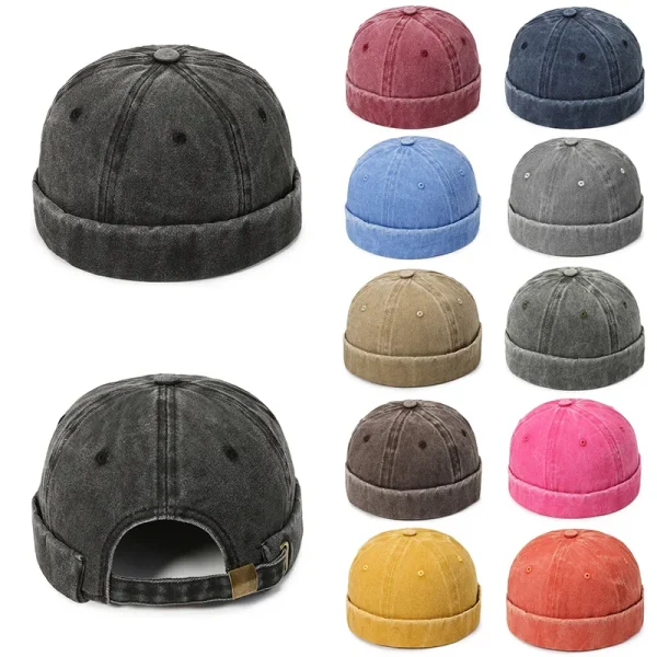 bonnet docker en denim