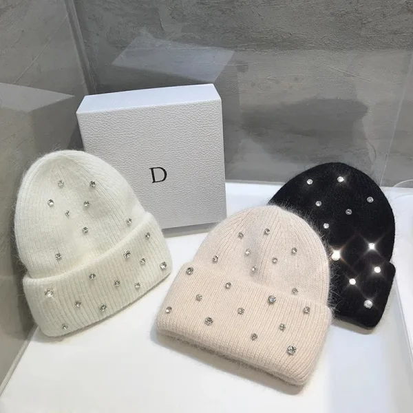 bonnet de luxe femme élégant