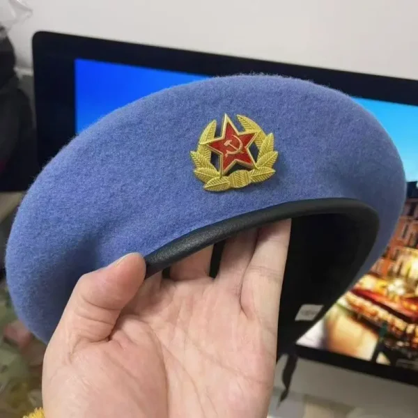 béret militaire russe en laine