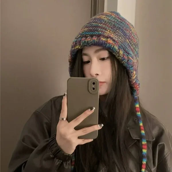 bonnet japonais crocheté à la main