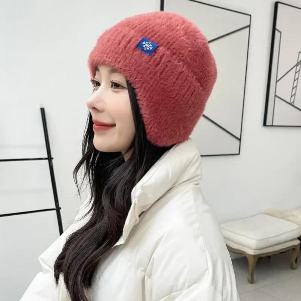 bonnet tricot polaire