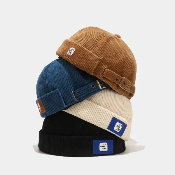 casquette velours côtelé