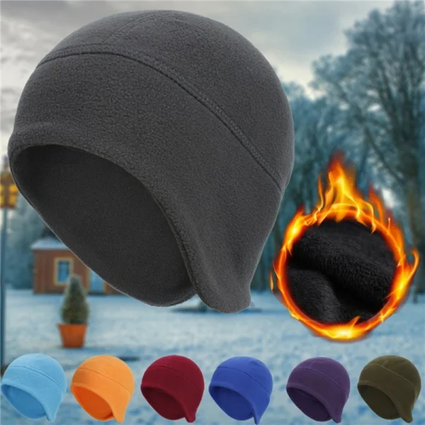 bonnet en polaire pour femme