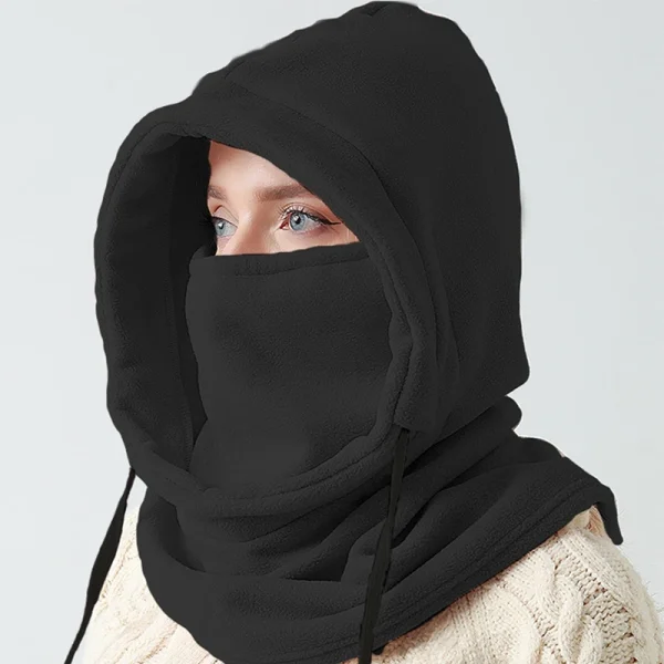 bonnet capuche polaire cache cou