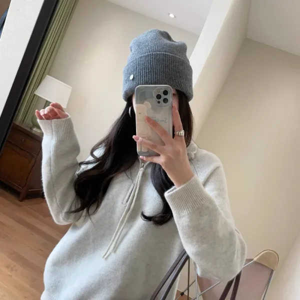 bonnet en laine uni de Mon Kit Hiver
