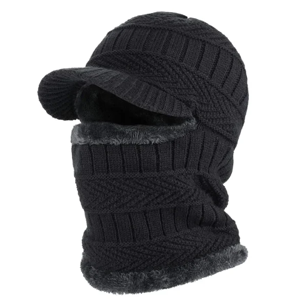 bonnet écharpe sport d'hiver